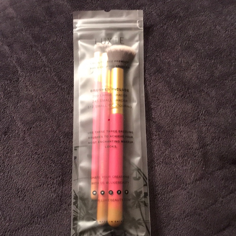 Luxie brush trio